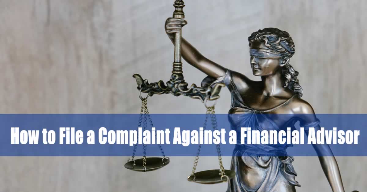 Can you sue your financial advisor?