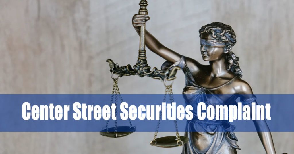 Center Street Securities GWG Complaint