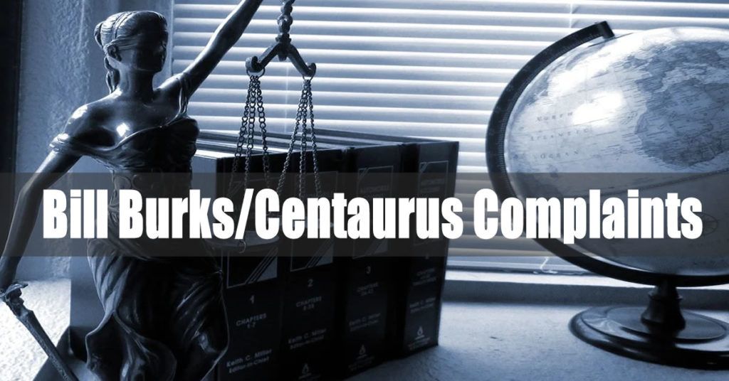 Bill Burks Centaurus Complaints GWG Holdings