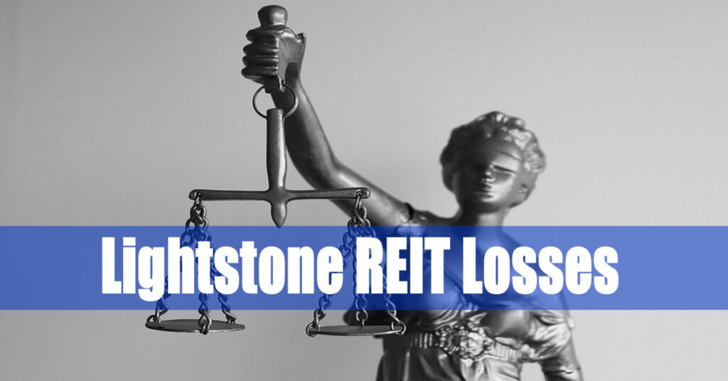 lightstone reit losses