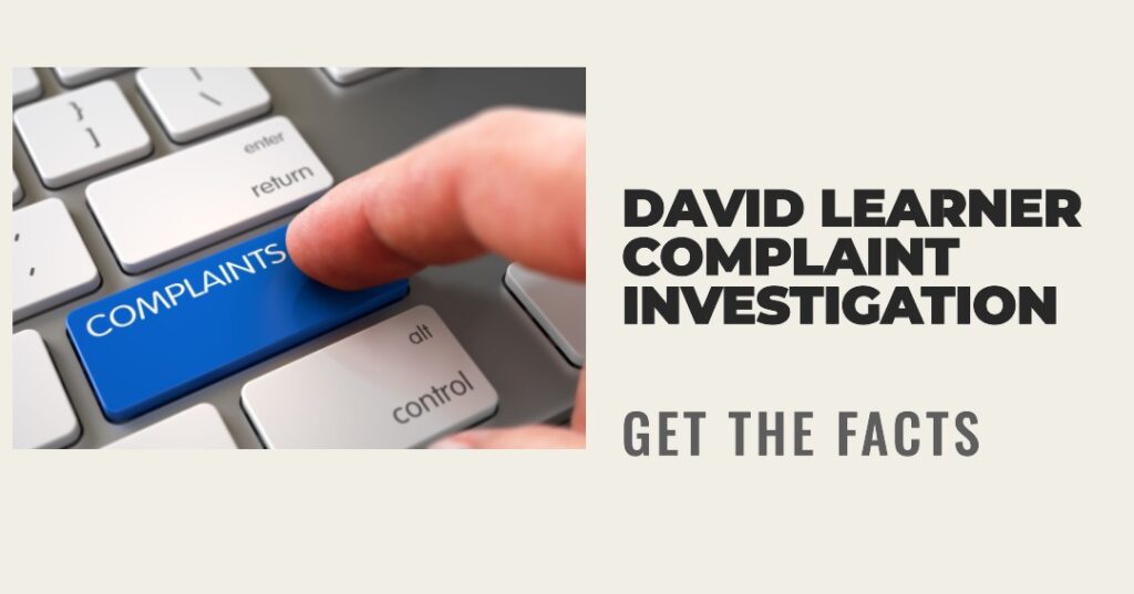 David Learner Complaint Investigation