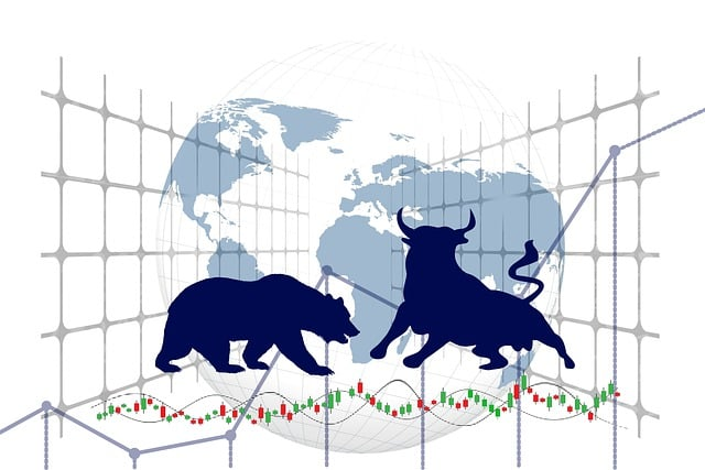 stock exchange, bull, bear